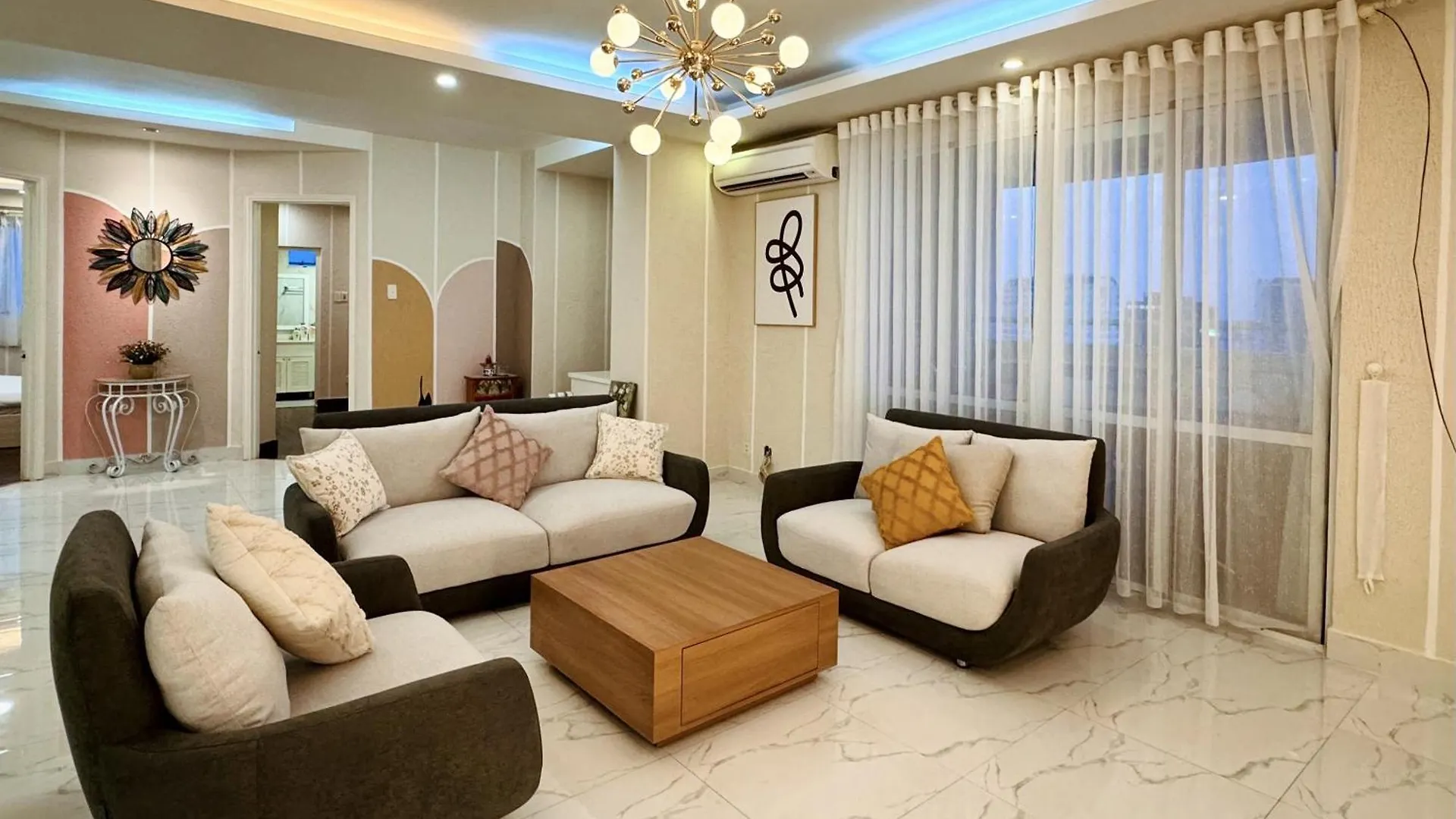Apartment 9Trip Stay In Central Garden District 1 Saigon Center